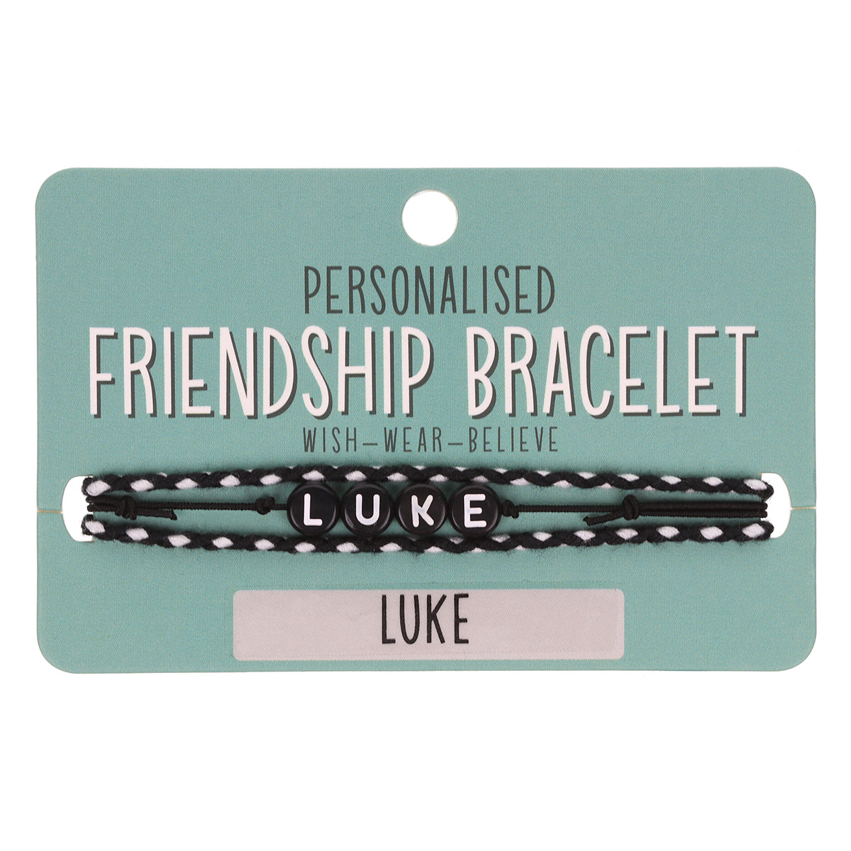 BP072 - Boys Personalised Bracelet - Luke