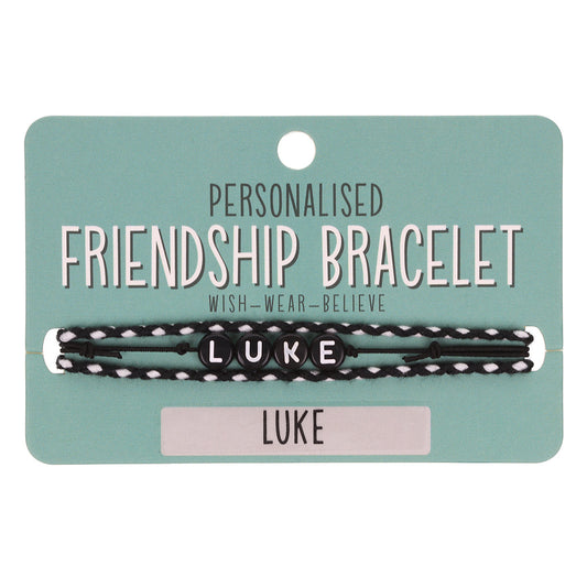 BP072 - Boys Personalised Bracelet - Luke