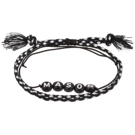 BP074 - Boys Personalised Bracelet - Mason