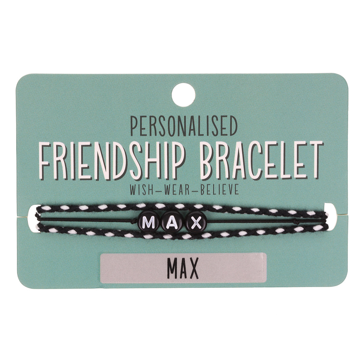 BP076 - Boys Personalised Bracelet - Max
