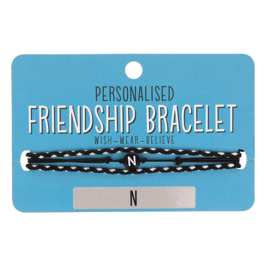 Boys Personalised Bracelet - N