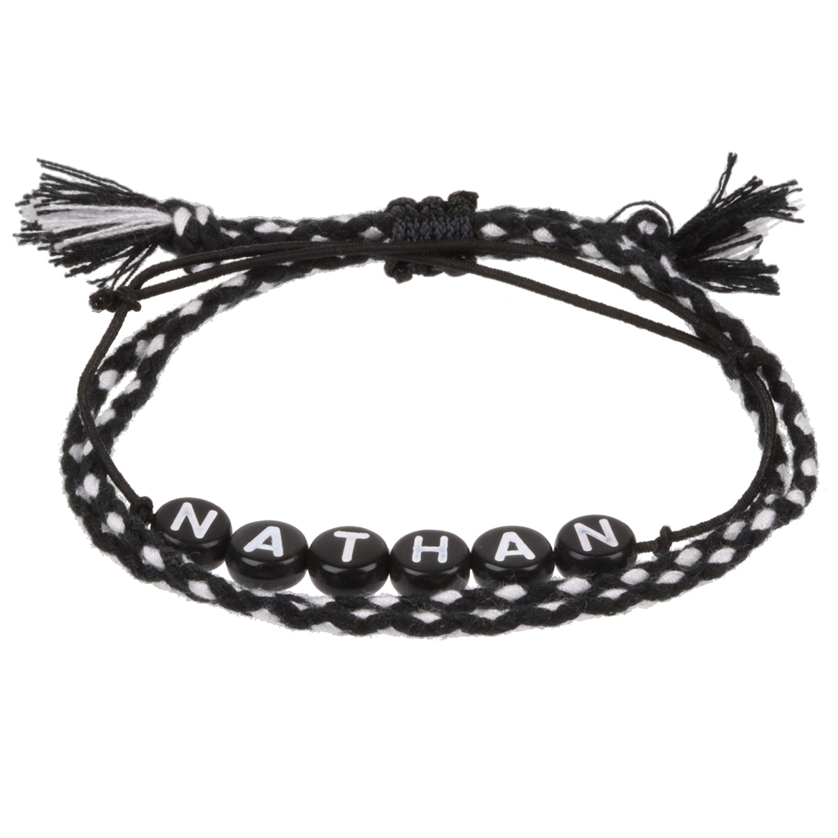 BP079 - Boys Personalised Bracelet - Nathan