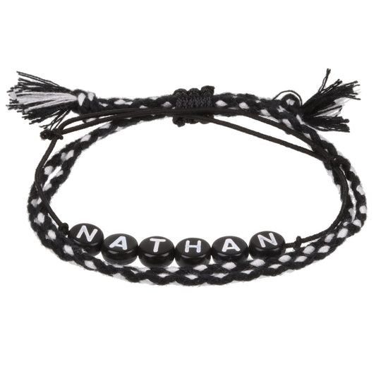 BP079 - Boys Personalised Bracelet - Nathan
