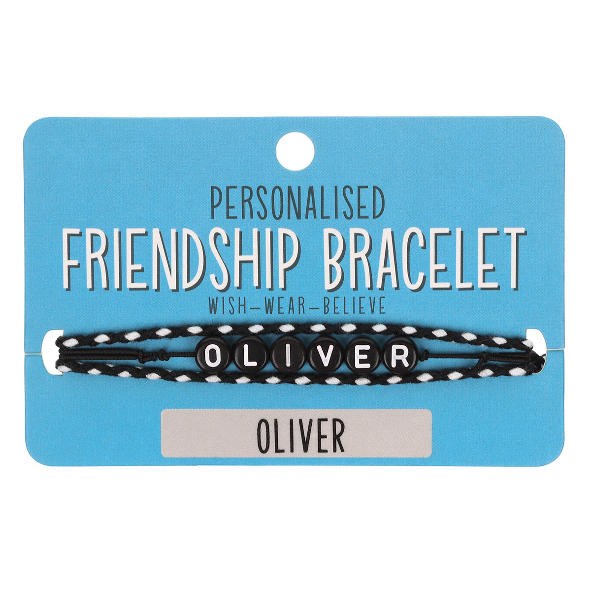 BP082 - Boys Personalised Bracelet - Oliver