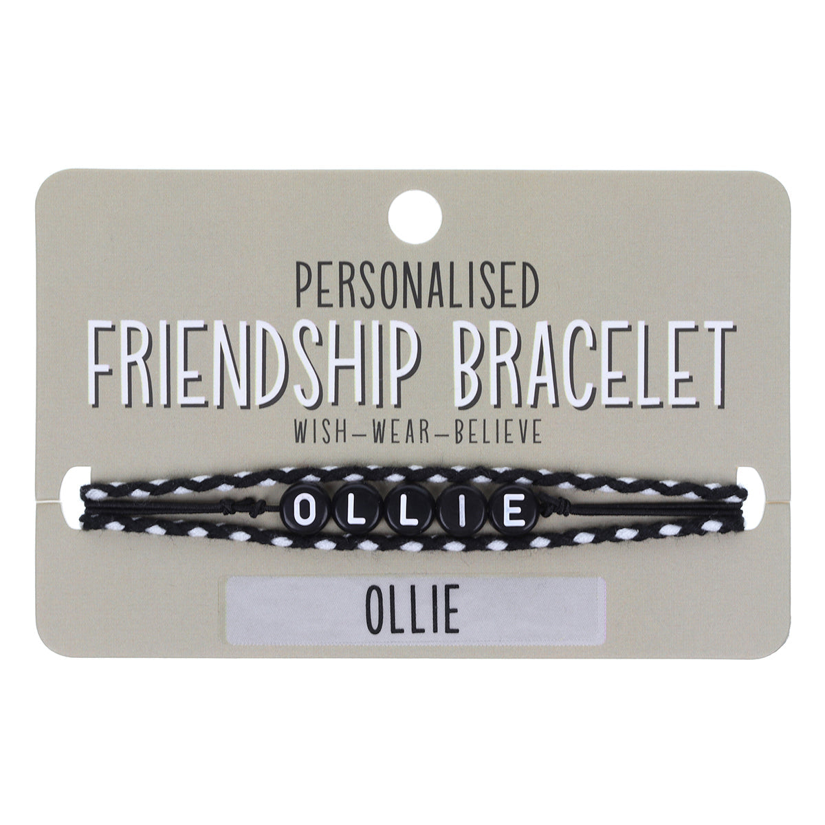 BP083 - Boys Personalised Bracelet - Ollie
