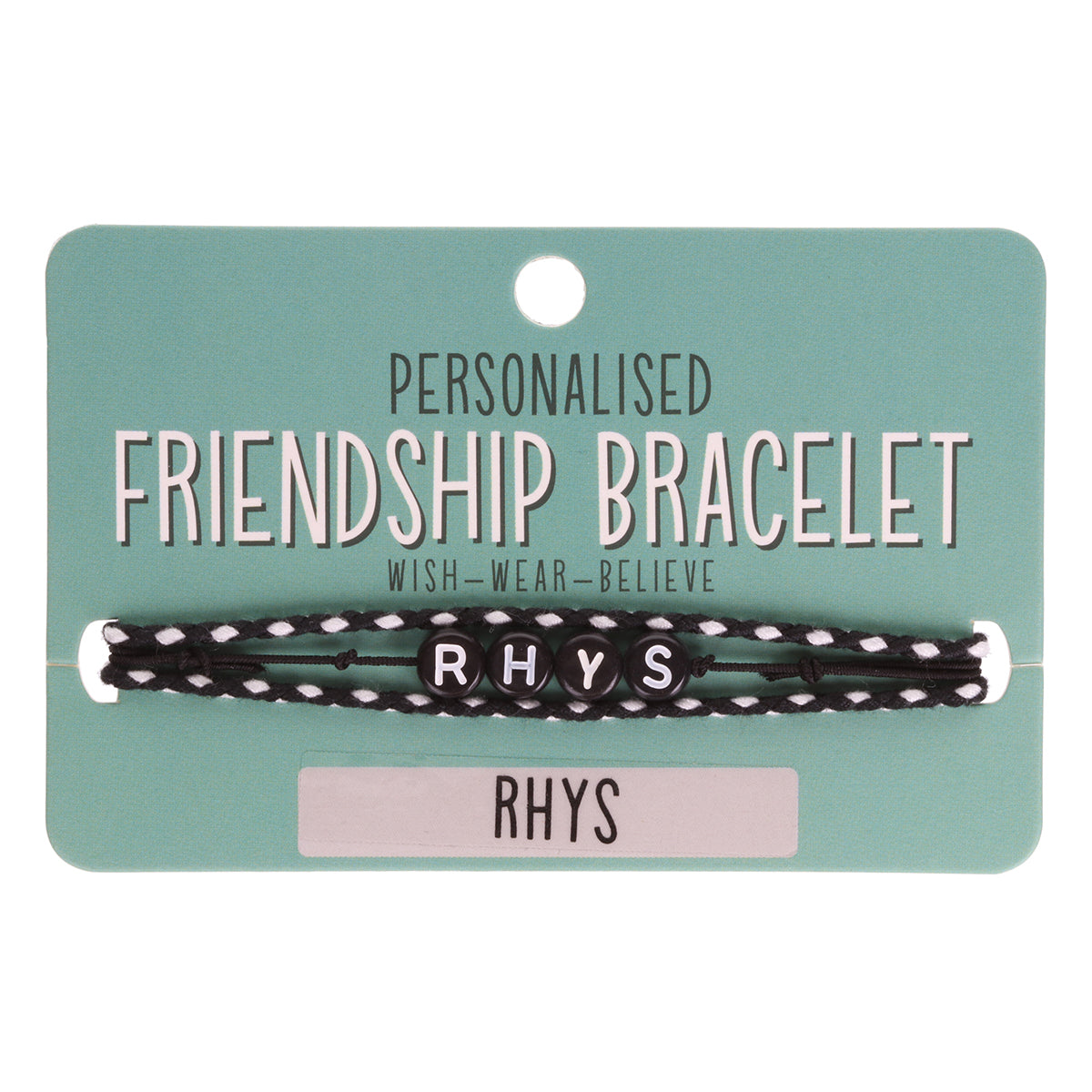 BP088 - Boys Personalised Bracelet - Rhys