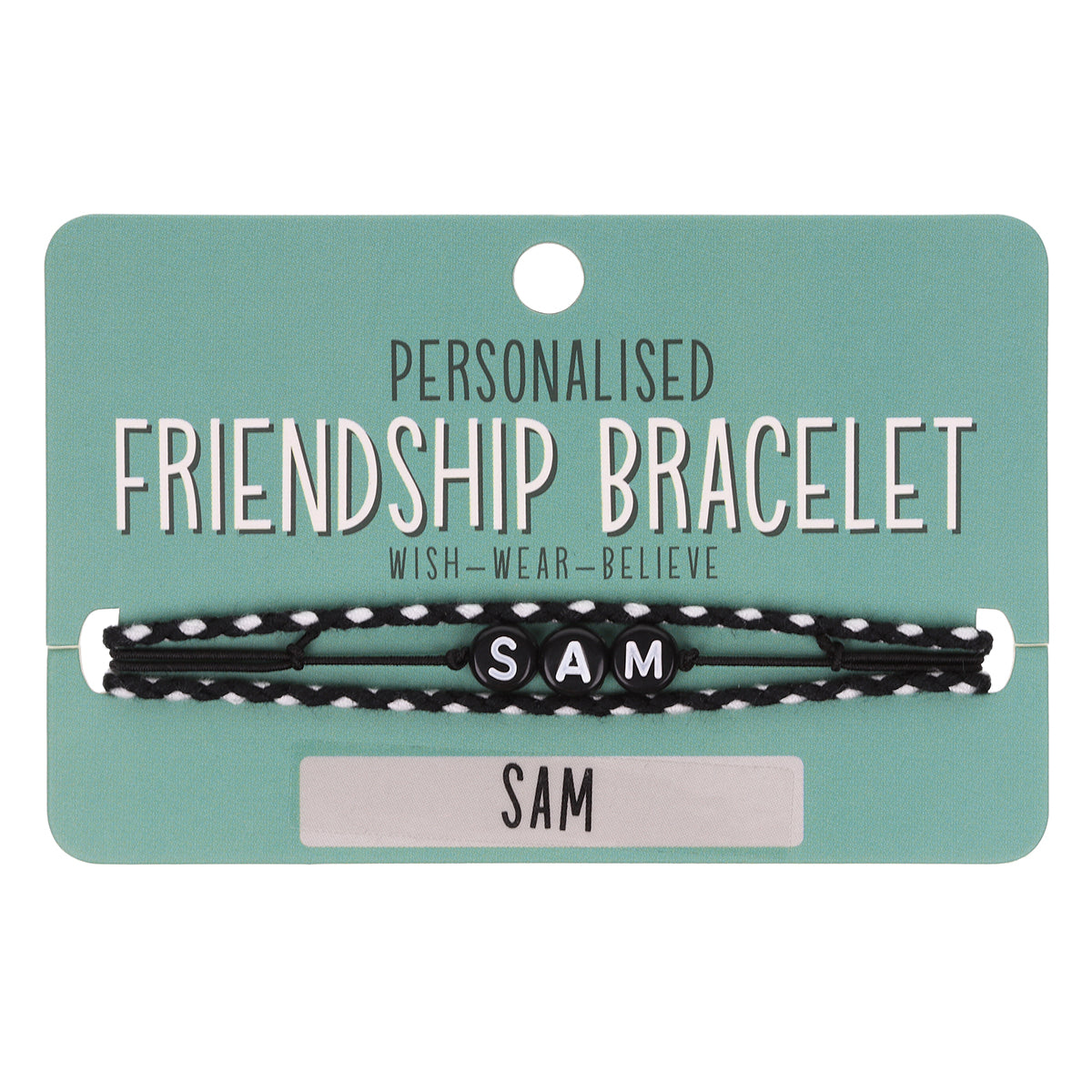 BP092 - Boys Personalised Bracelet - Sam