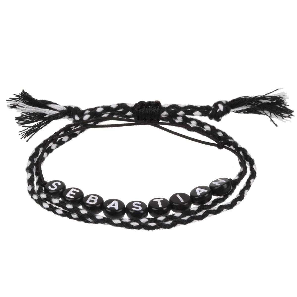 BP093 - Boys Personalised Bracelet - Sebastian