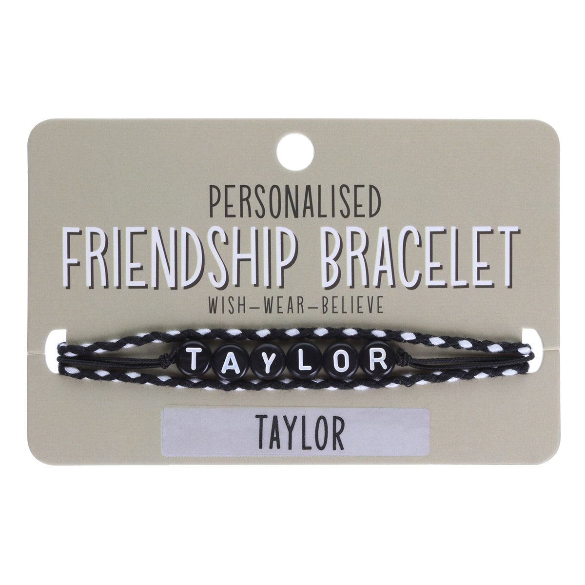Boys Personalised Bracelet - Taylor