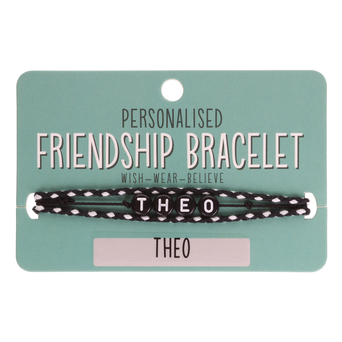BP096 - Boys Personalised Bracelet - Theo