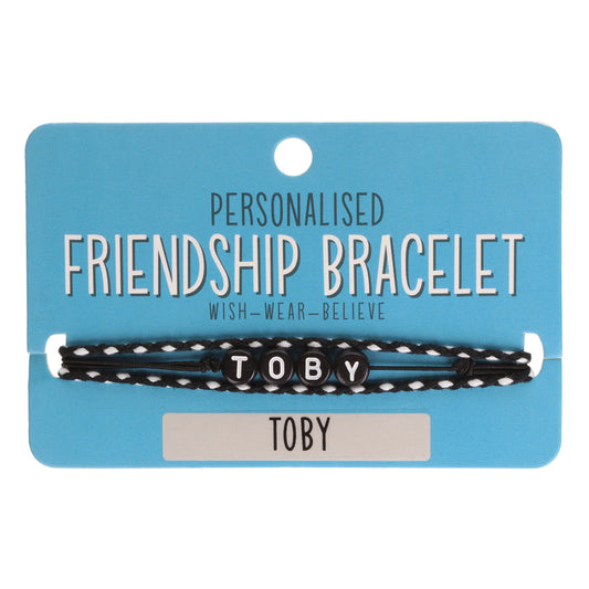 BP098 - Boys Personalised Bracelet - Toby