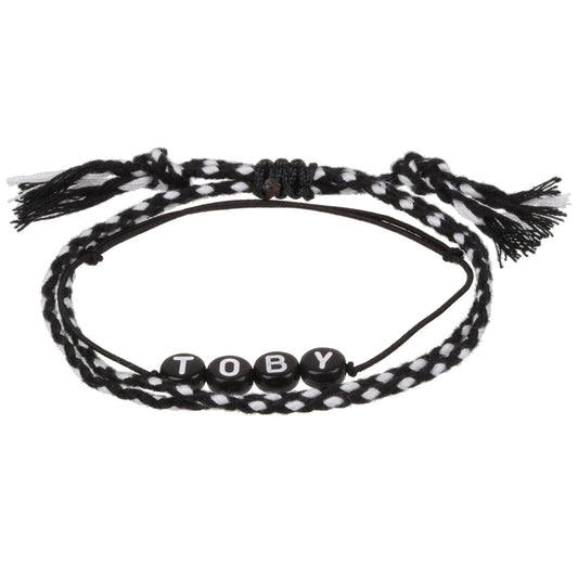 BP098 - Boys Personalised Bracelet - Toby
