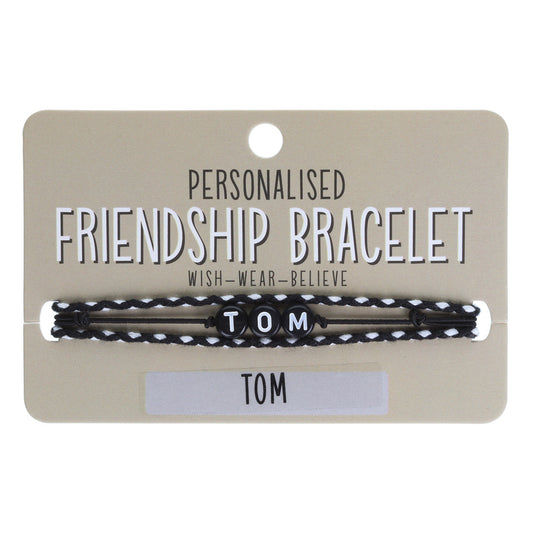 BP099 - Boys Personalised Bracelet - Tom