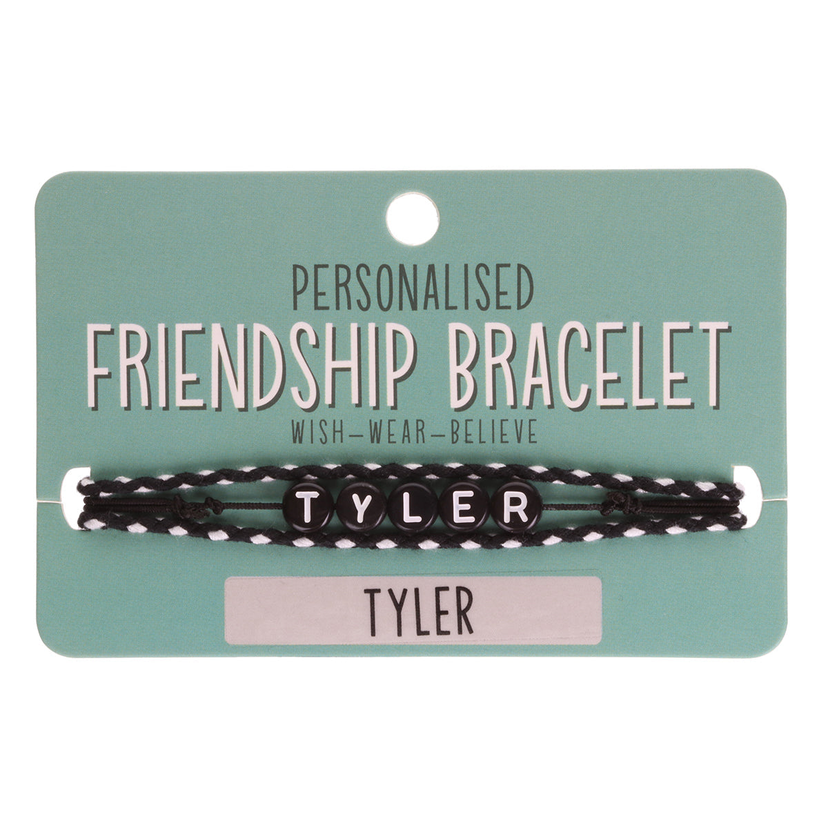 BP100 - Boys Personalised Bracelet - Tyler