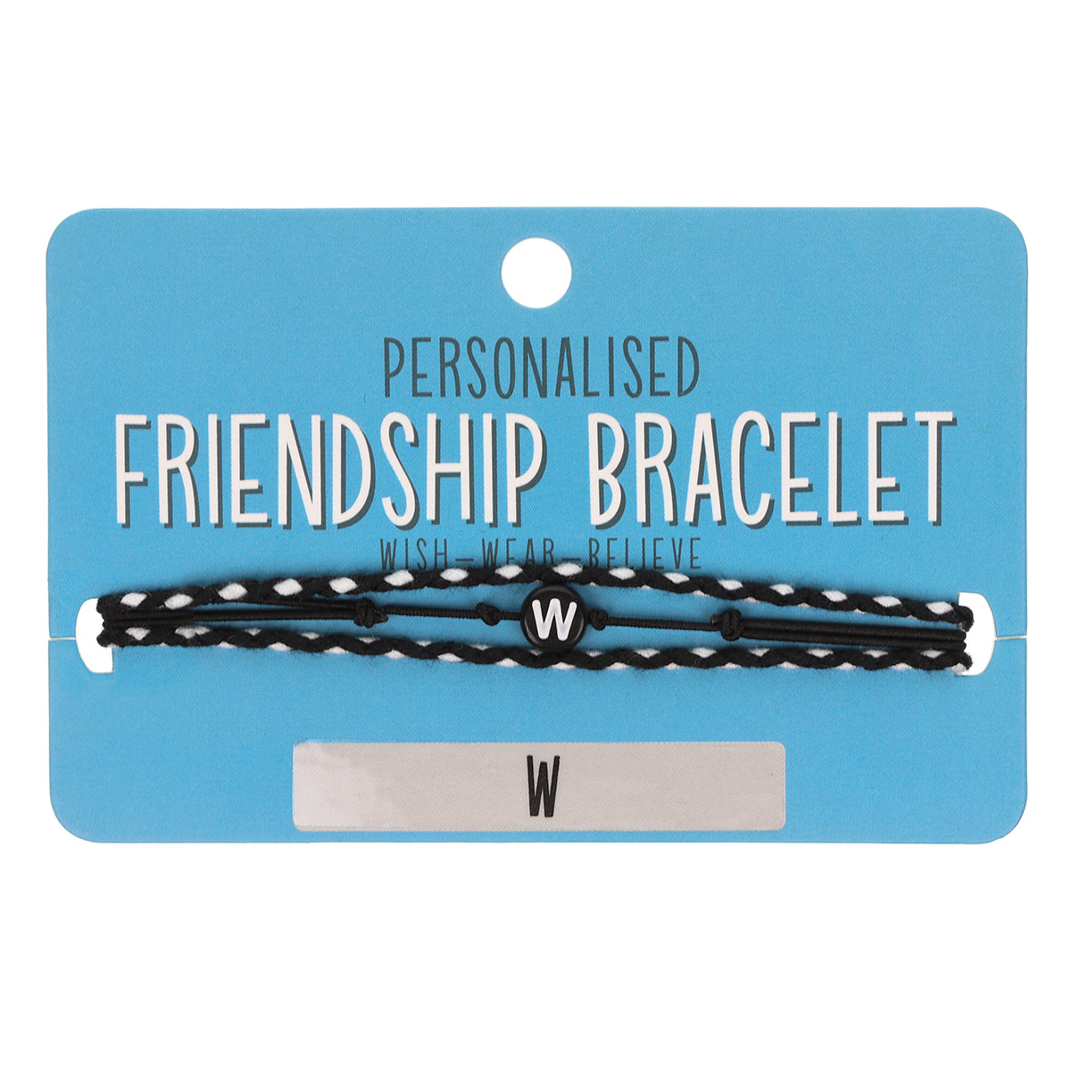 BP102 - Boys Personalised Bracelet - W