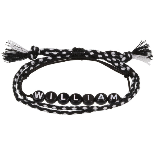 BP103 - Boys Personalised Bracelet - William