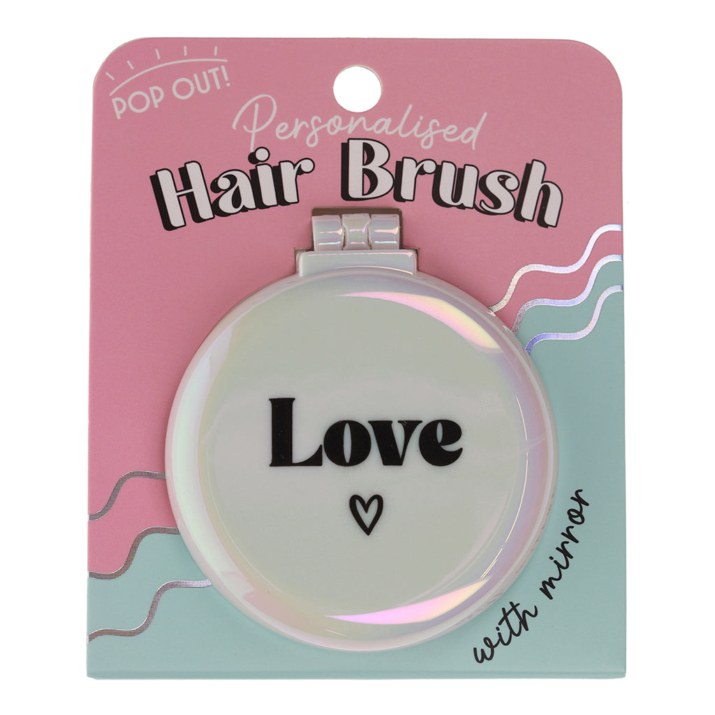 BR011 - Hair Brush - Love