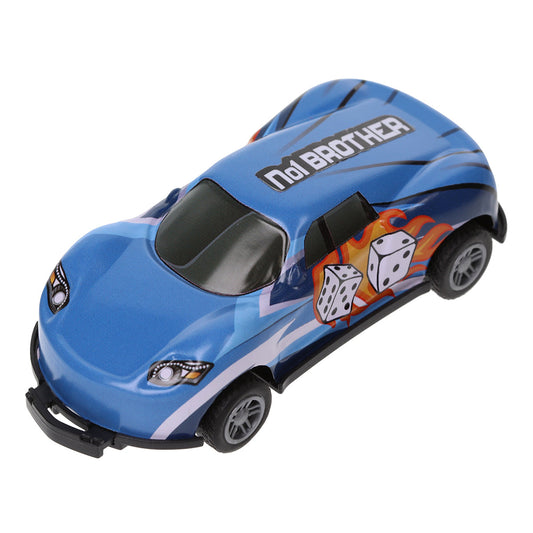 CA007 - Blue Personalised Stunt Car - No 1 Brother