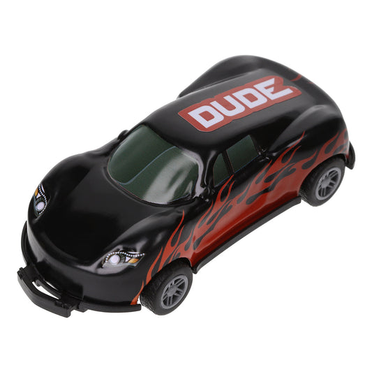 CA012 - Black Personalised Stunt Car - Dude