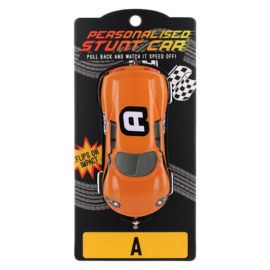 CA013 - Orange Personalised Stunt Car - A