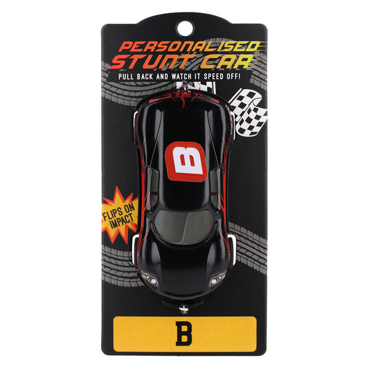 Black Personalised Stunt Car - B