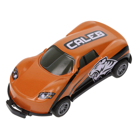 CA029 - Orange Personalised Stunt Car - Caleb
