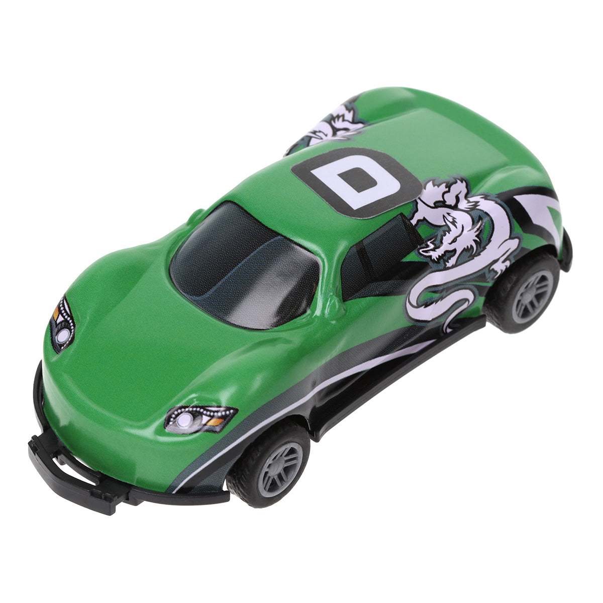 CA034 - Green Personalised Stunt Car - D