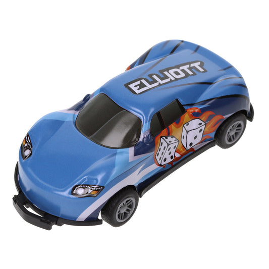 Blue Personalised Stunt Car - Elliott