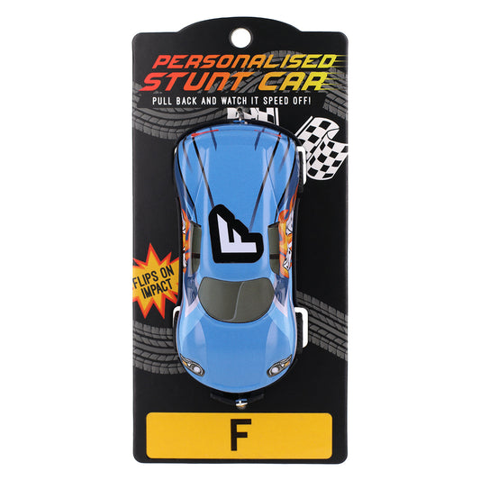 CA047 - Blue Personalised Stunt Car - F