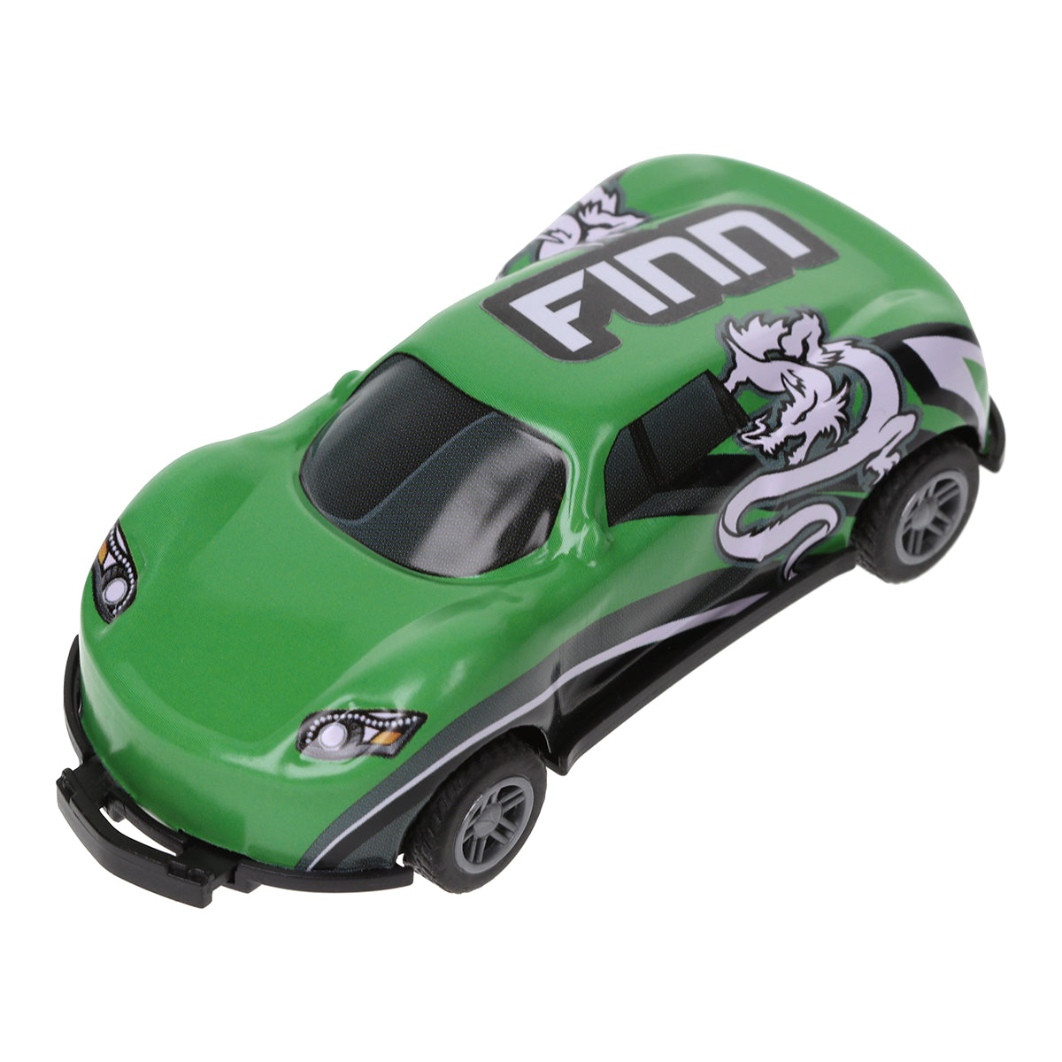CA050 - Green Personalised Stunt Car - Finn