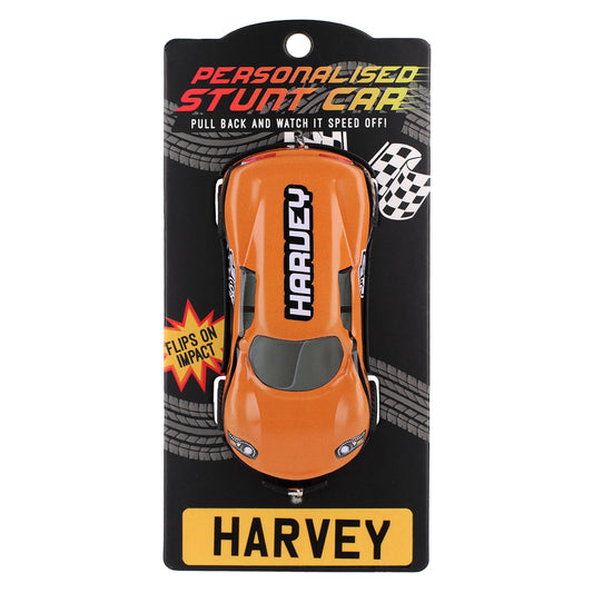 CA061 - Orange Personalised Stunt Car - Harvey