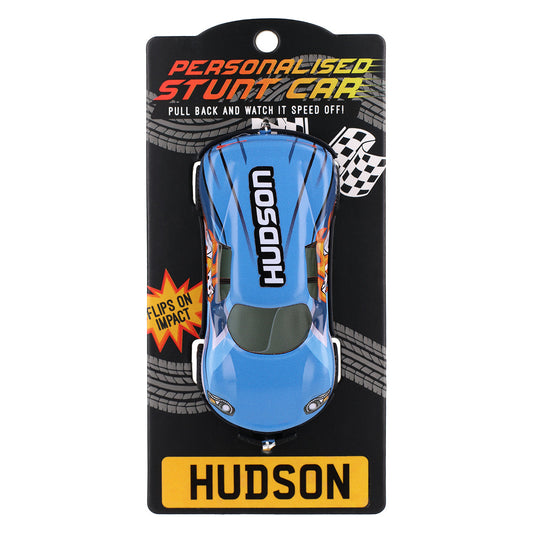 Blue Personalised Stunt Car - Hudson