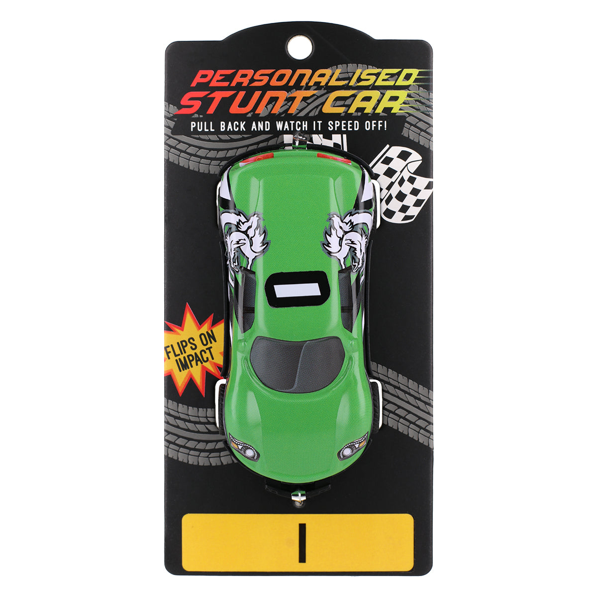 CA066 - Green Personalised Stunt Car - I
