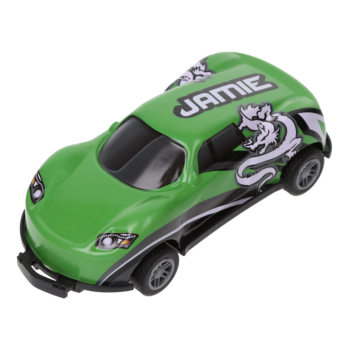 CA074 - Green Personalised Stunt Car - Jamie