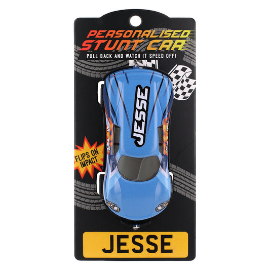 Blue Personalised Stunt Car - Jesse