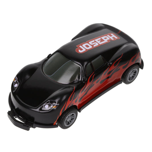 Black Personalised Stunt Car - Joseph