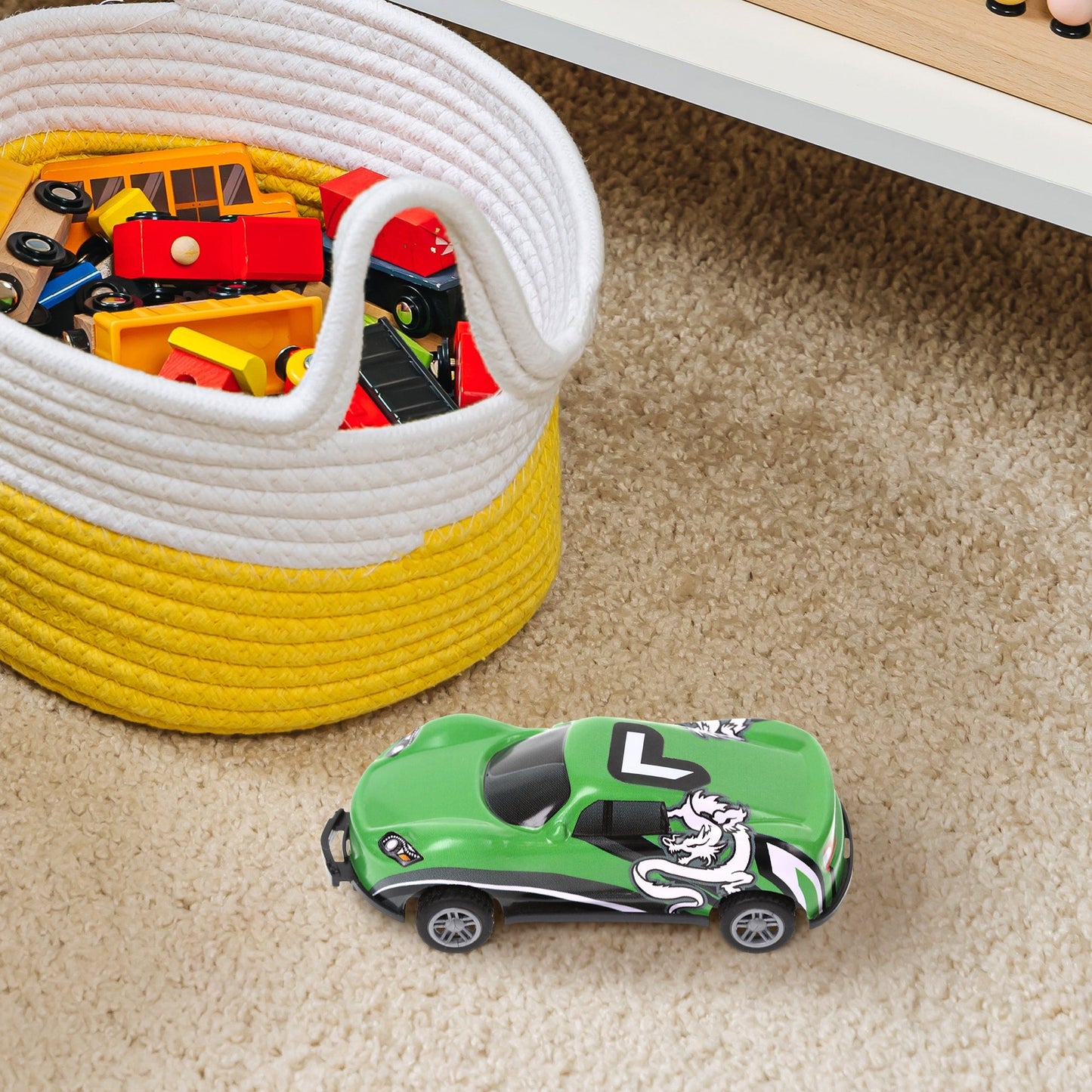 CA086 - Green Personalised Stunt Car - L