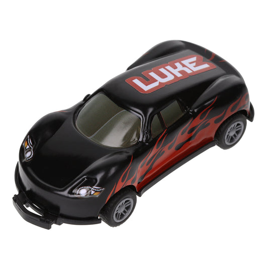 Black Personalised Stunt Car - Luke