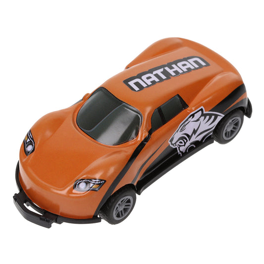 Orange Personalised Stunt Car - Nathan