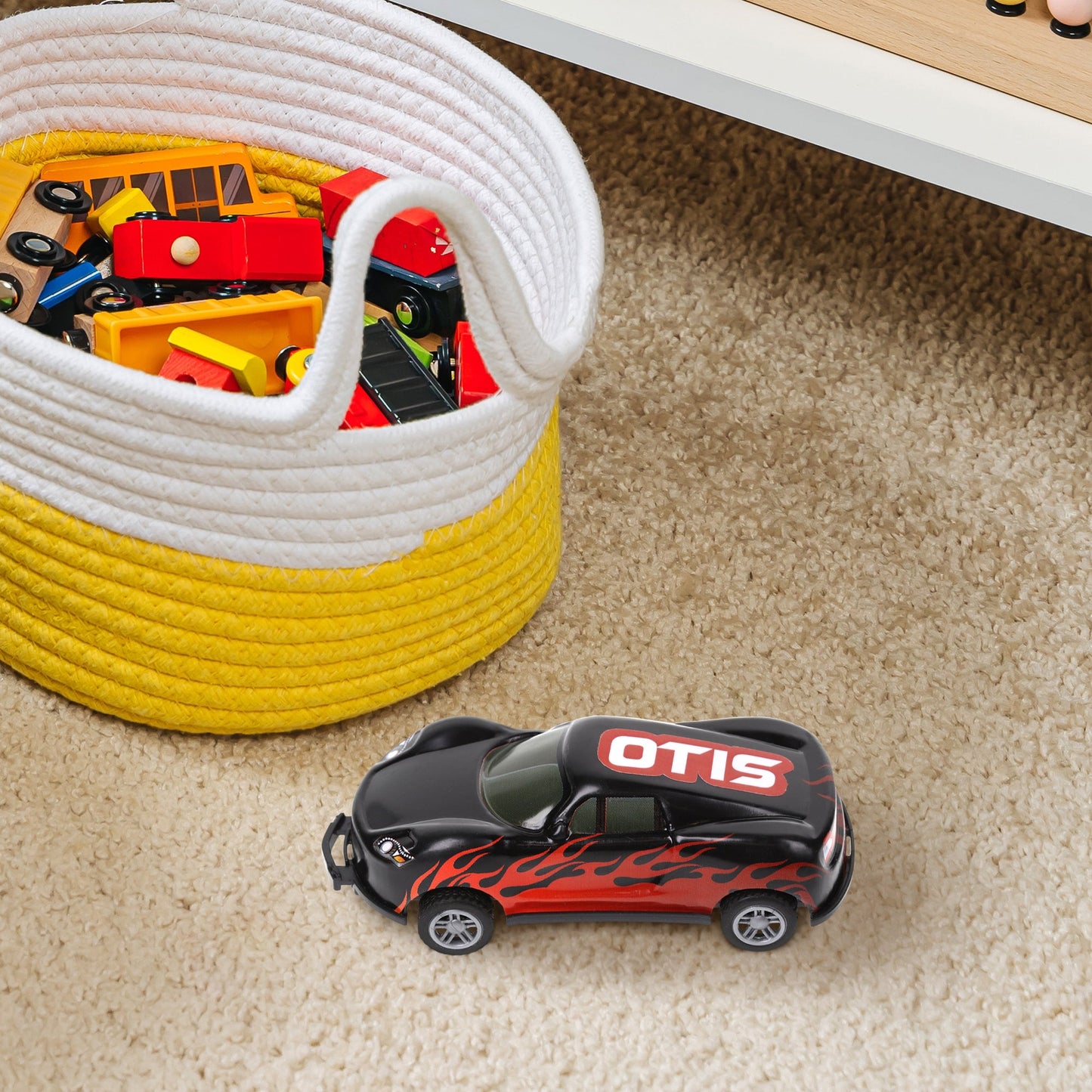 CA112 - Black Personalised Stunt Car - Otis