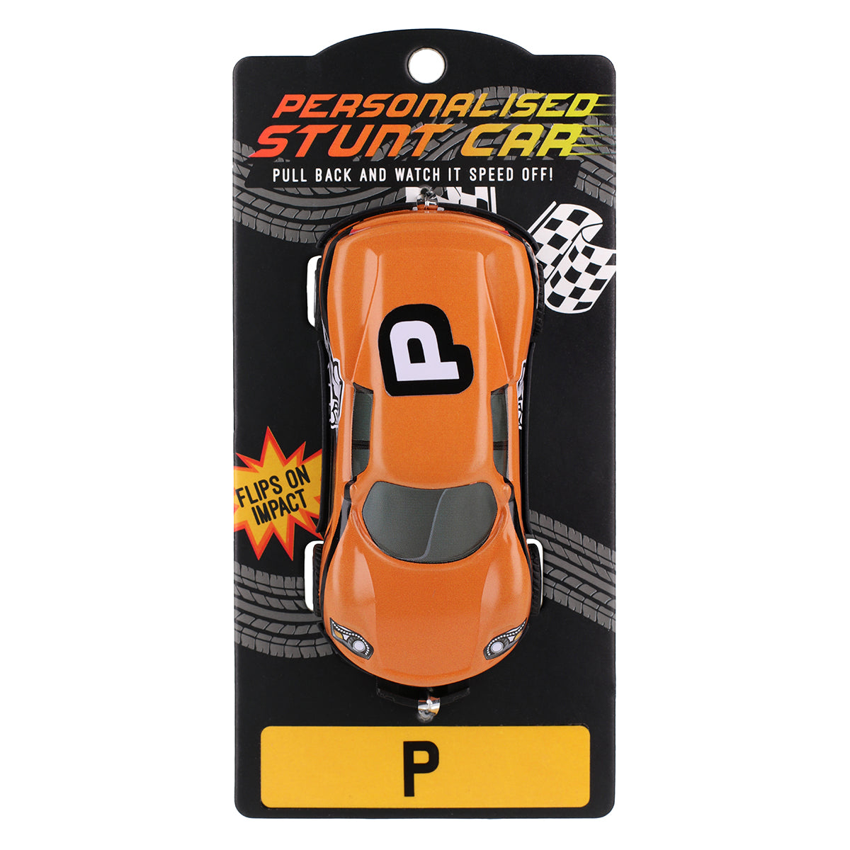 CA113 - Orange Personalised Stunt Car - P