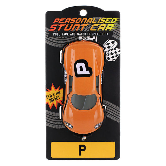 CA113 - Orange Personalised Stunt Car - P