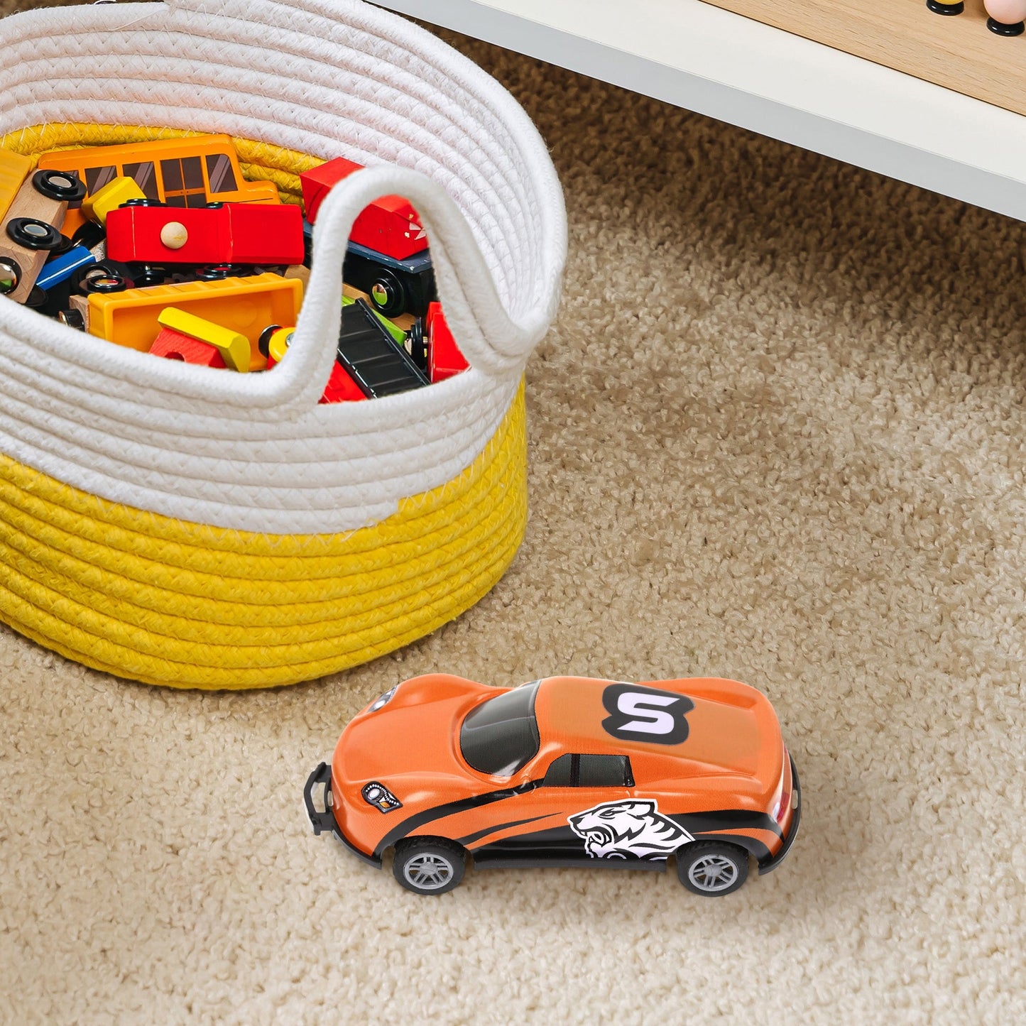 CA125 - Orange Personalised Stunt Car - S
