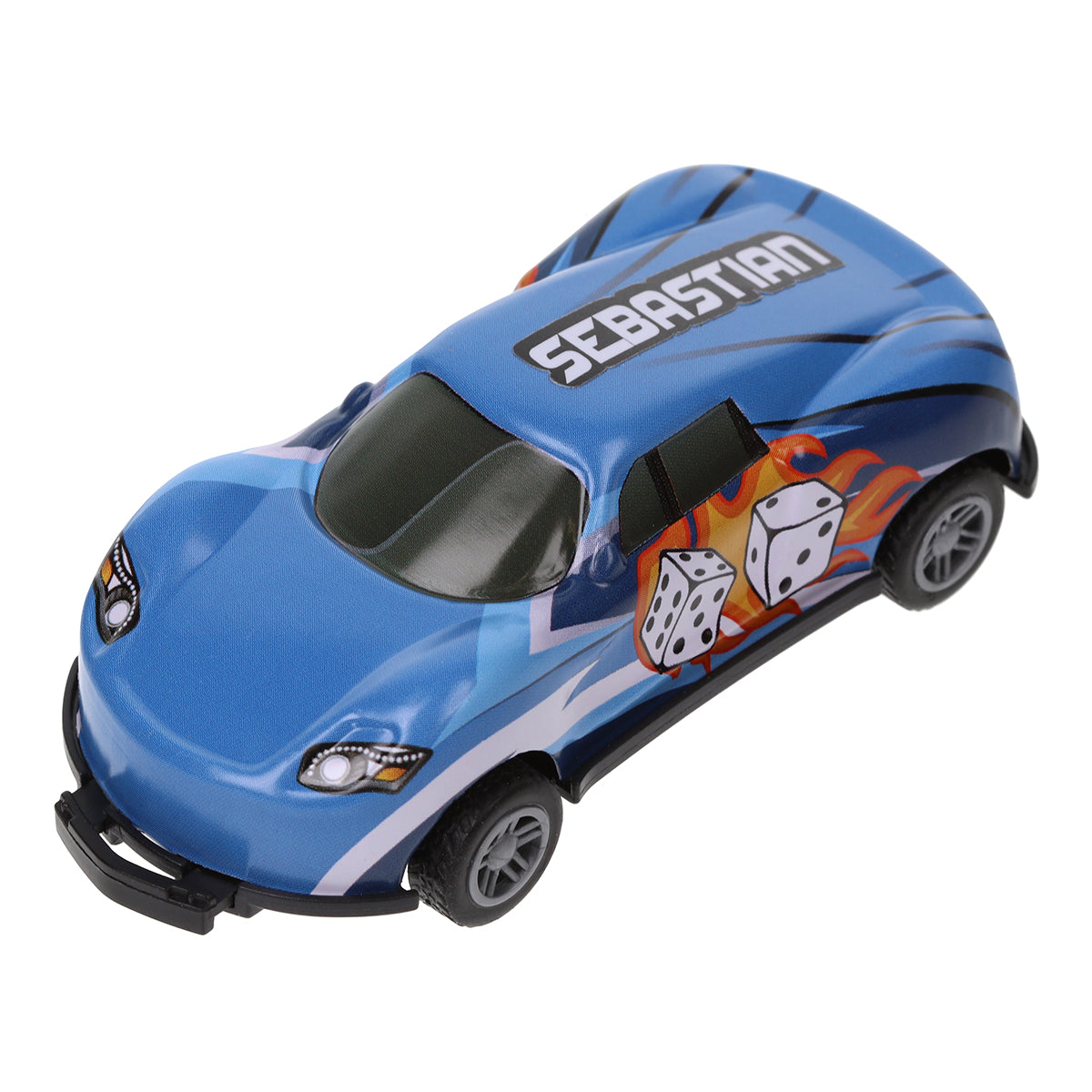 Blue Personalised Stunt Car - Sebastian