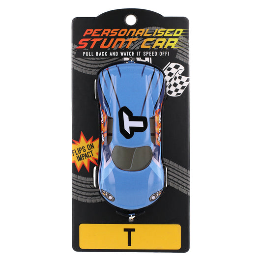 CA131 - Blue Personalised Stunt Car - T