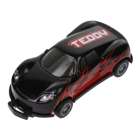CA132 - Black Personalised Stunt Car - Teddy