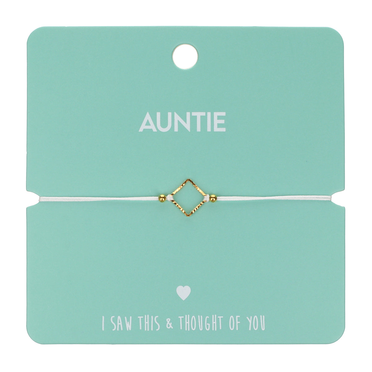 CB011 - Charm Bracelet - Auntie