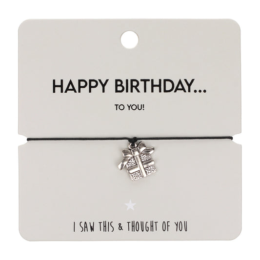 CB040 - Charm Bracelet - Happy Birthday…
