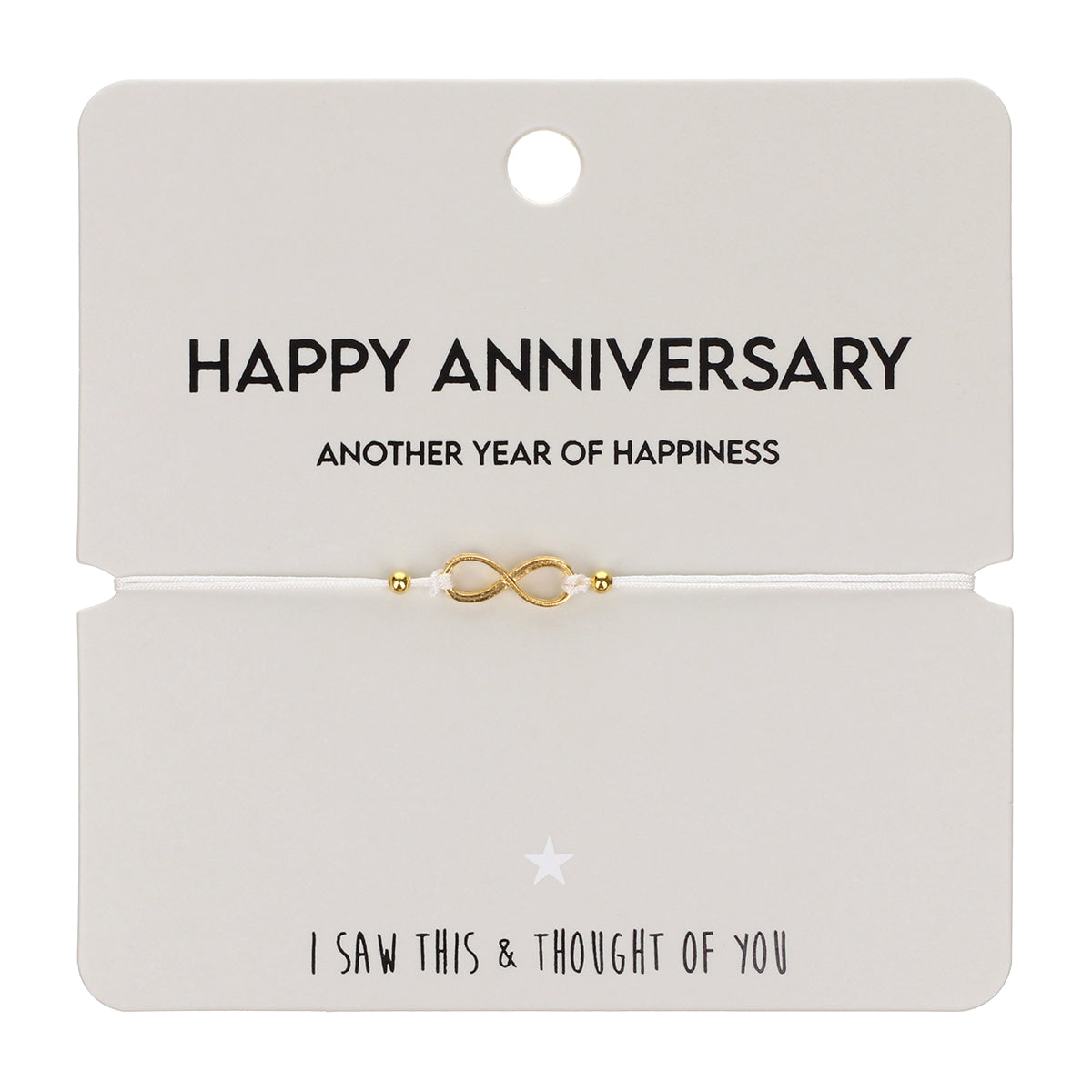 CB041 - Charm Bracelet - Hapy Anniversary