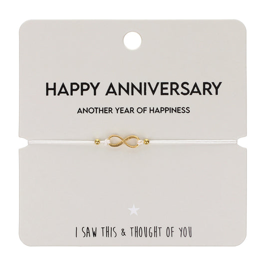 CB041 - Charm Bracelet - Hapy Anniversary